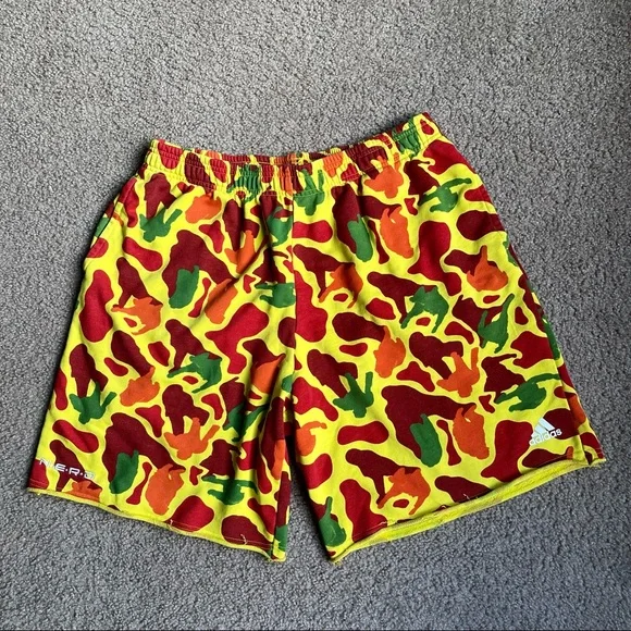 adidas Men's Athletics Essentials Raw Hem Shorts Sz XL